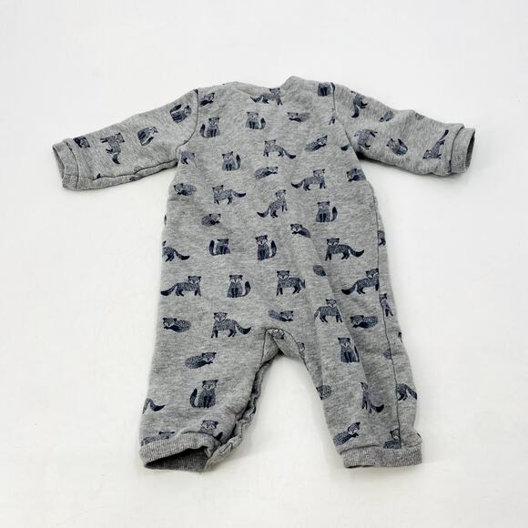 Bout'Chou Bio gray fox Onesie - Picture 4 of 4